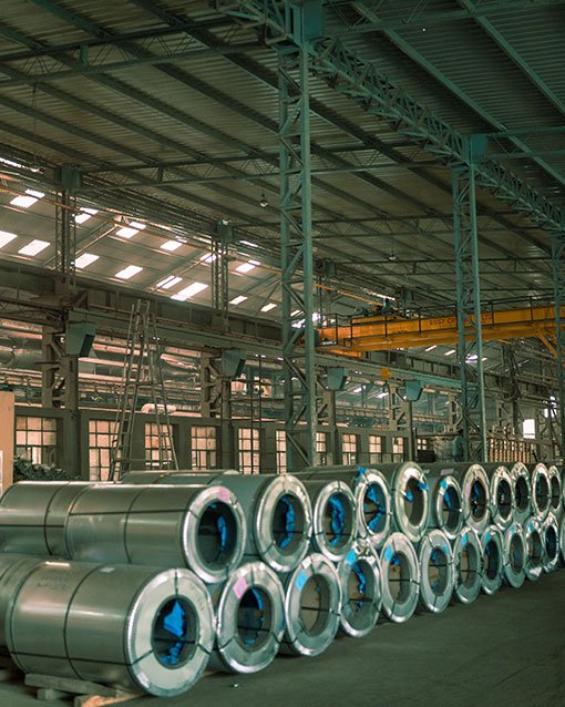 Roofing sheet manufacturing unit of Rhino Roofs