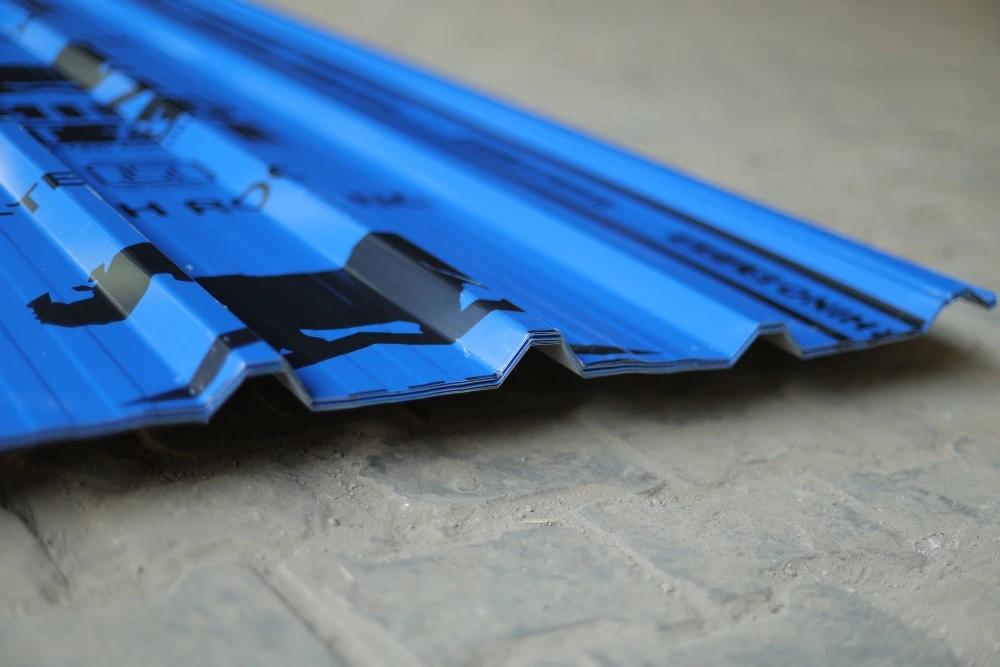 Colour coated roofing sheet