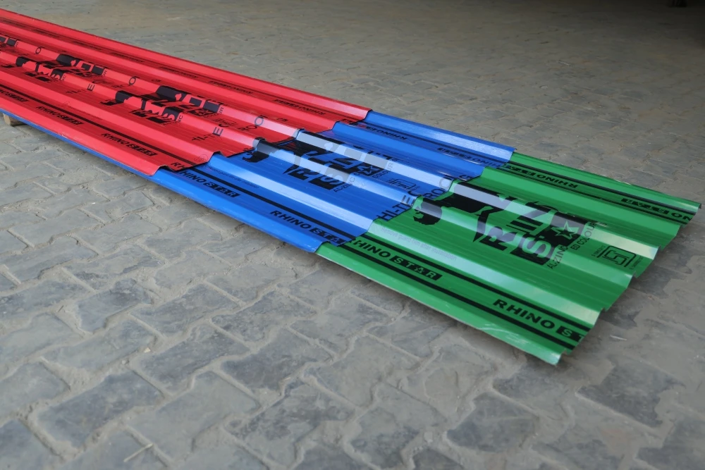 Colour coated roofing sheets
