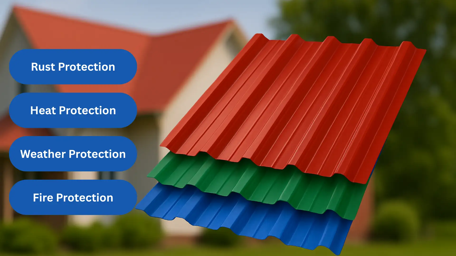 Why Color Coated Roofing Sheets are Important for Your Home