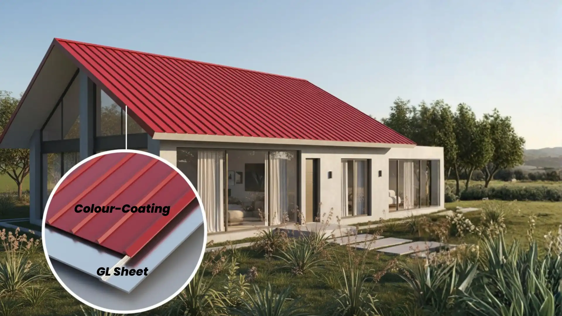 Color Coating GL Sheet for Future Roof