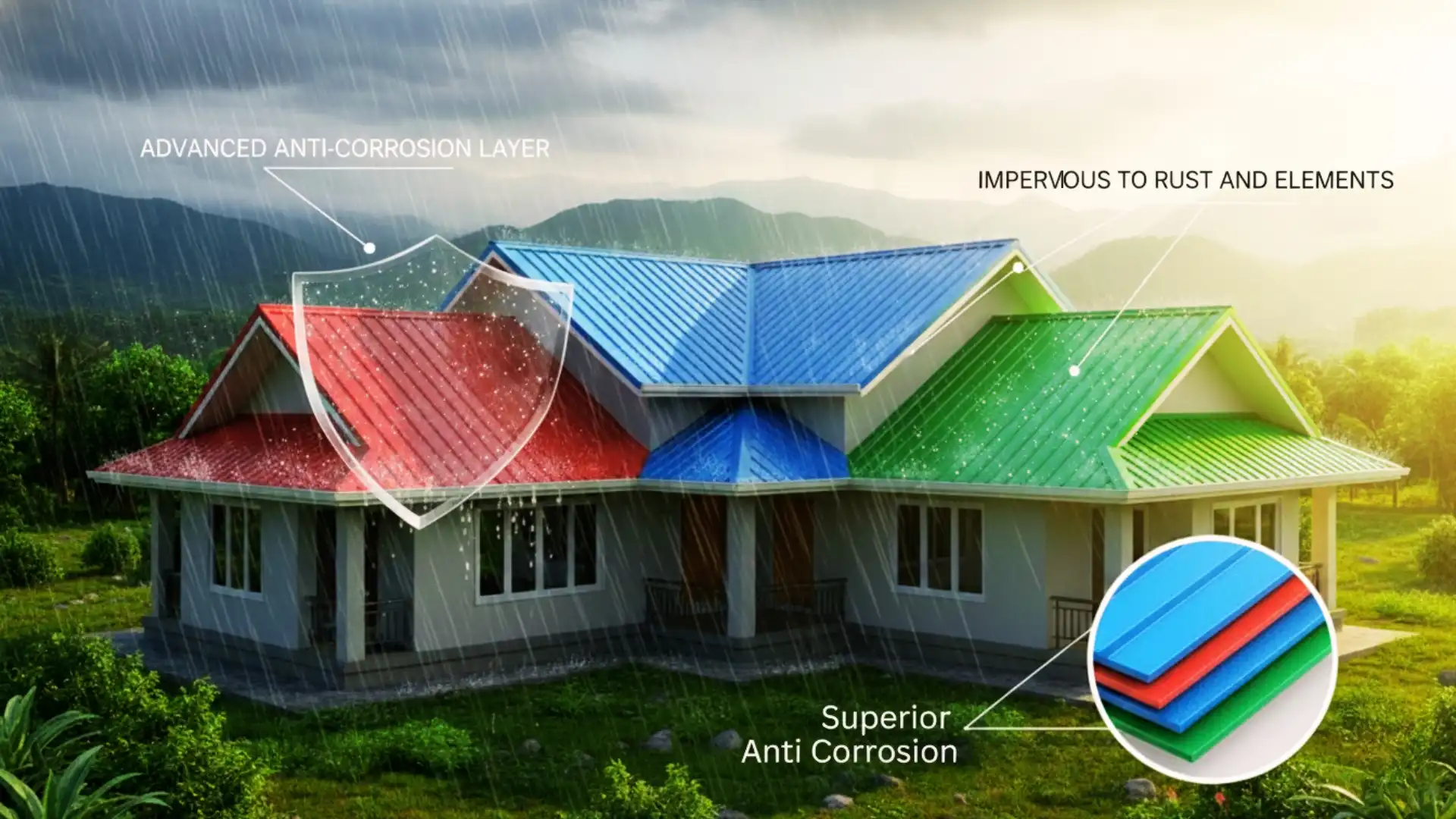 How to Prevent Rust and Corrosion on Coloured Metal Roofing Sheets