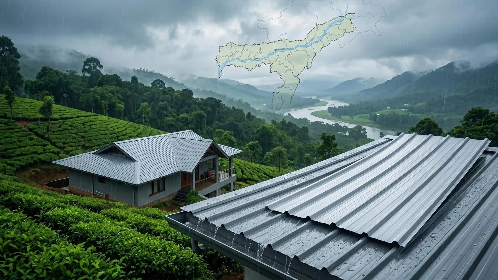Why AluZinc Coated Sheets Important for Heavy Rainfall Areas in Assam