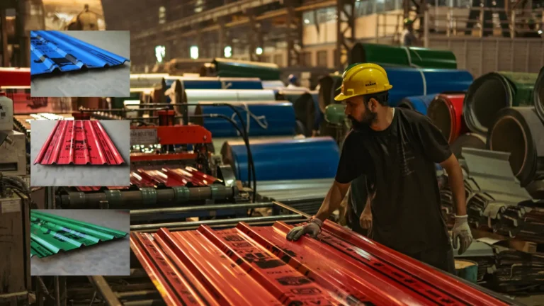 Available Colour Options from Leading Coloured Roofing Sheet Manufacturer