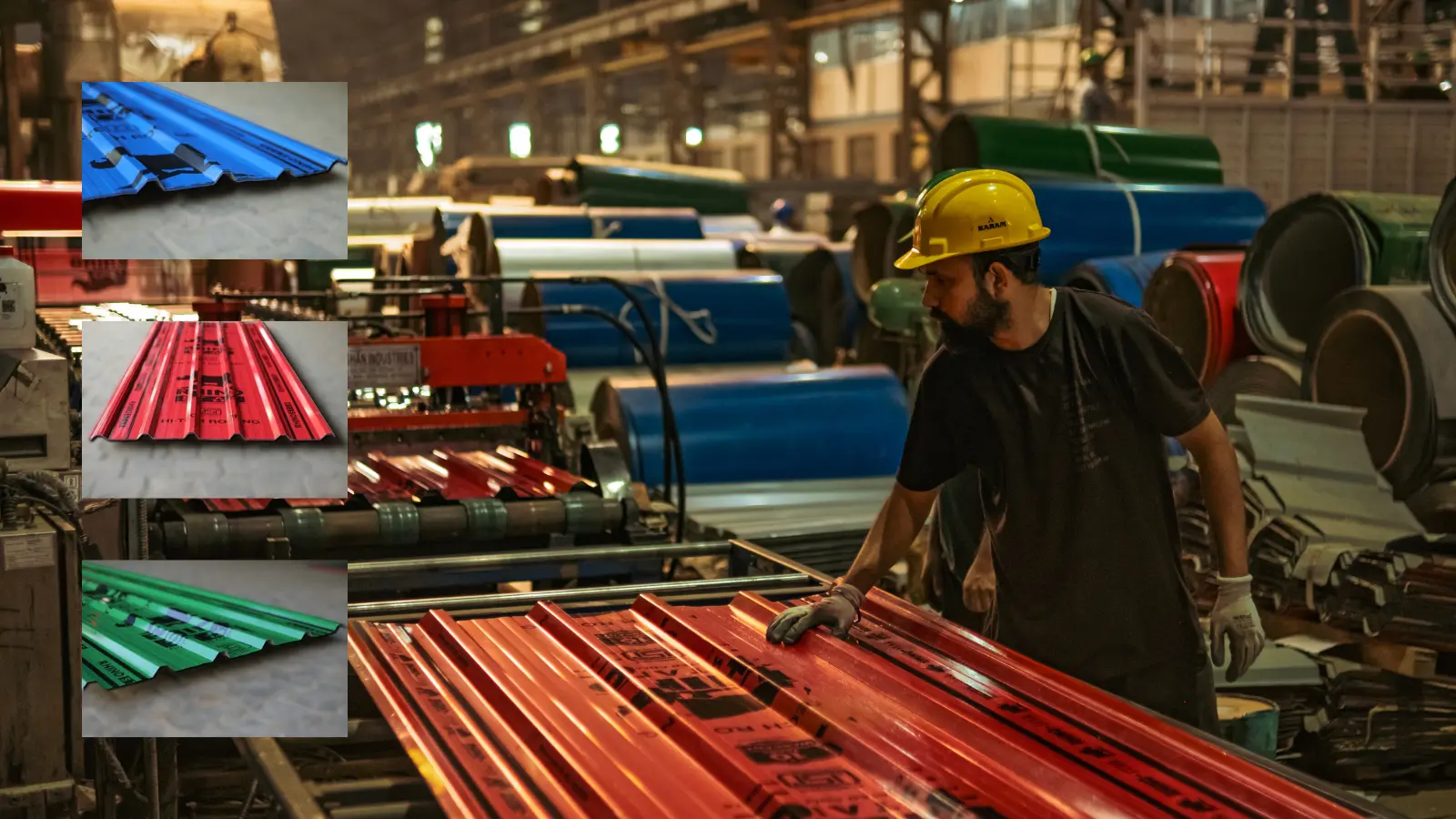 Available Color Options from Leading Coloured Roofing Sheet Manufacturer