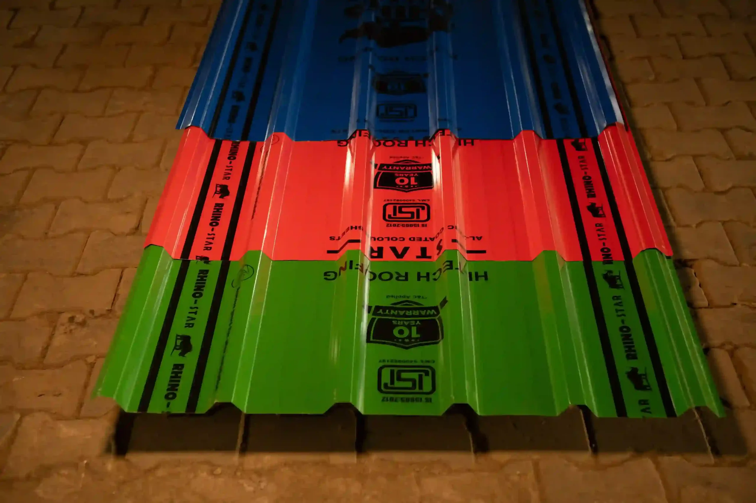 Colour Coated Corrugated Sheet