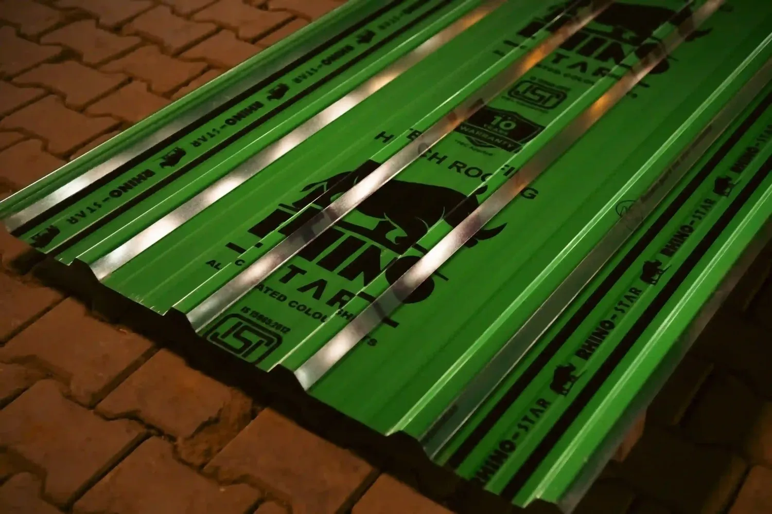 green colour coated gl sheet
