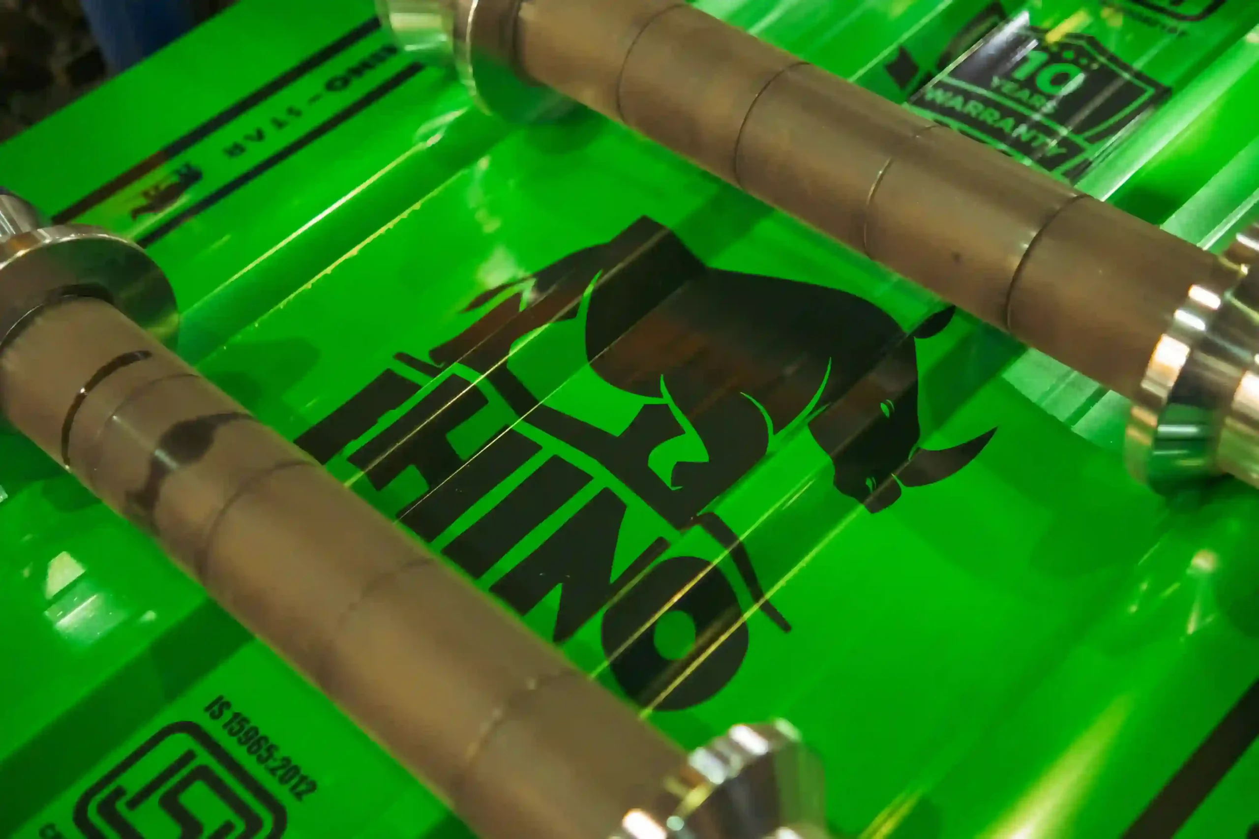 green colour coated sheet