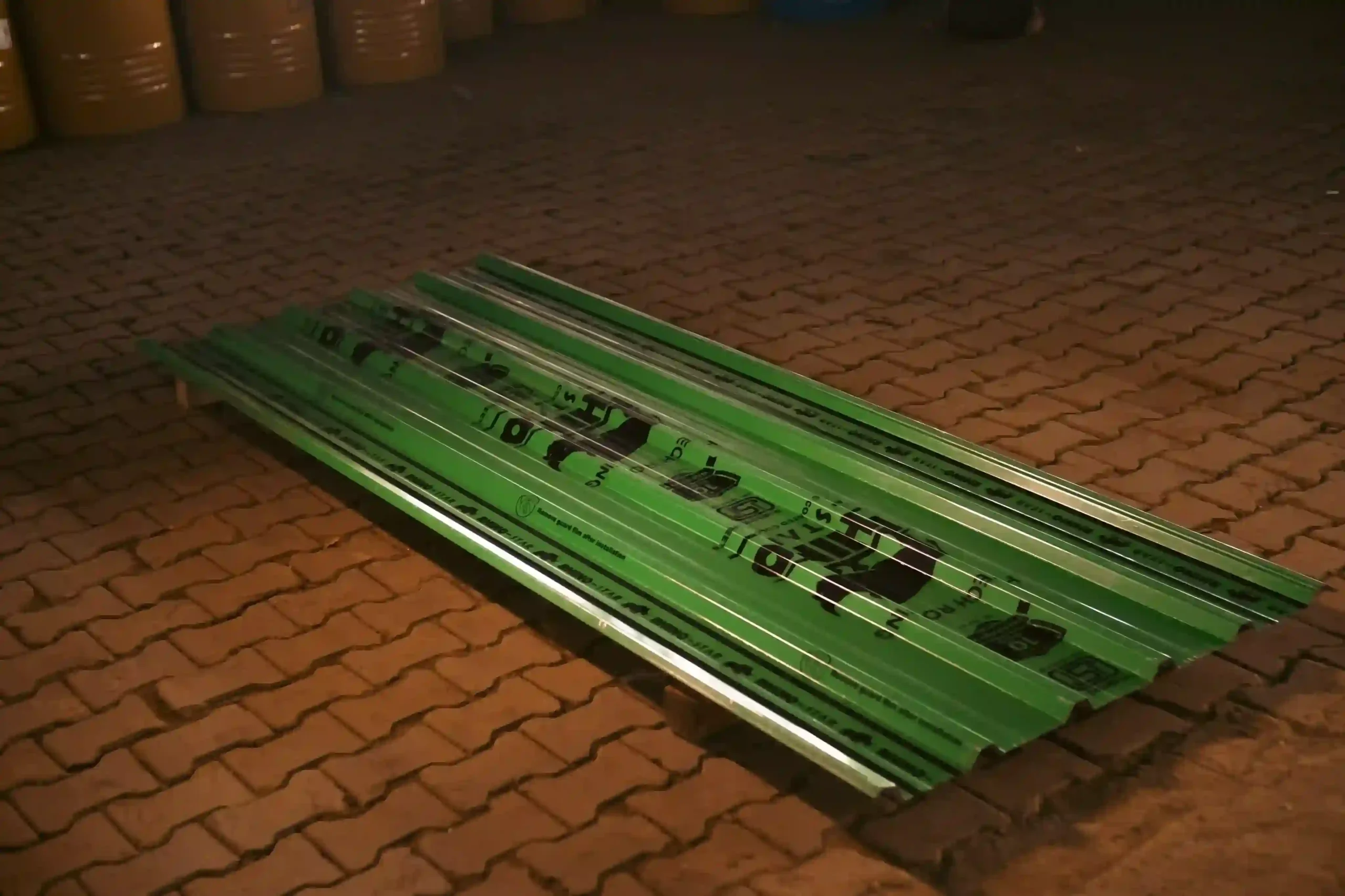 green colour roofing sheets